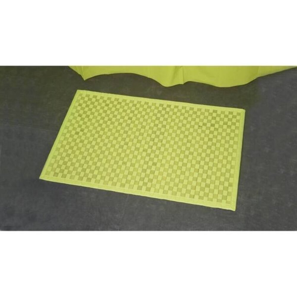Bath Mat Bamboo Rug In Cross Twill Rug NWT - Picture 4 of 4